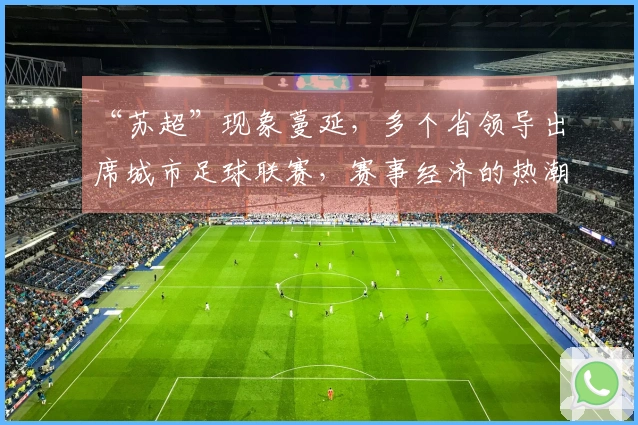 “苏超”现象蔓延，多个省领导出席城市足球联赛，赛事经济的热潮能持续多久？