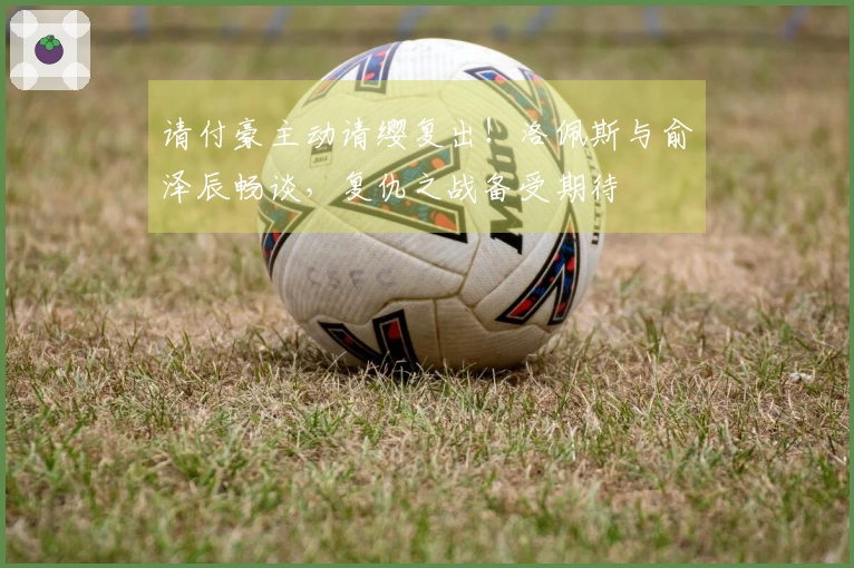 请付豪主动请缨复出！洛佩斯与俞泽辰畅谈，复仇之战备受期待
